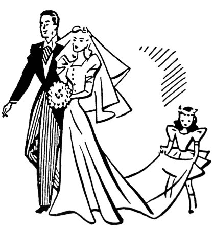 Свадебный марш рисунок