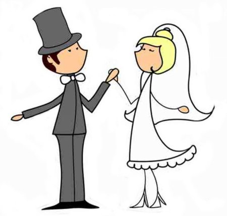 Свадебный марш рисунок