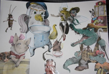 Маршак сказка о глупом мышонке рисунок