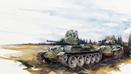 Михаил Кошкин танк т34