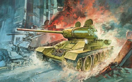 Танк т34 Великой Отечественной войны рисунок