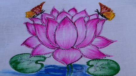 Рисование на свободную тему цветы