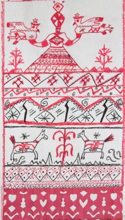 Образы русской народной вышивки