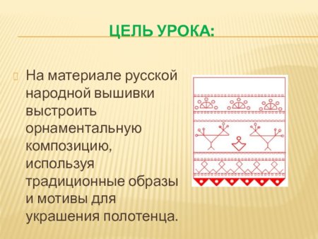 Украшение передника Мордовским орнаментом