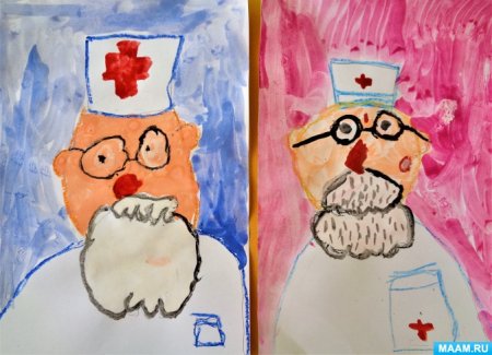 Рисование профессии старшая группа