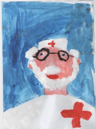 Рисование в старшей группе на тему профессии