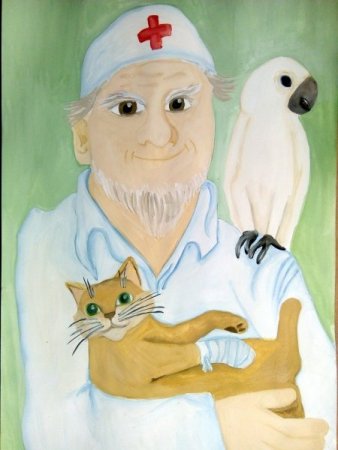 Доктор Айболит портрет