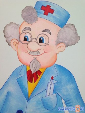 Рисование доктор Айболит