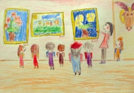 Музей рисунок для детей