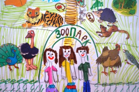Рисование зоопарк