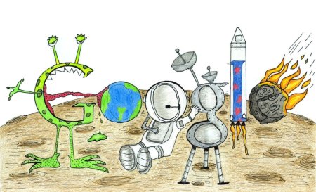 Рисунок на тему наука и техника