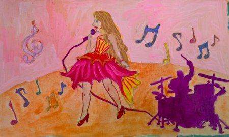 Рисунок к музыкальному произведению