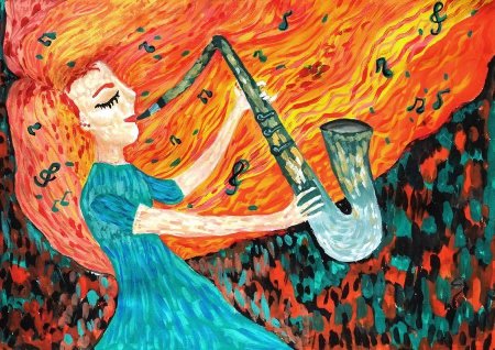 Рисунок к музыкальному произведению