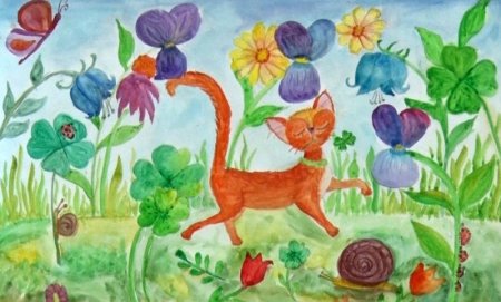 Конкурс рисунков цветы