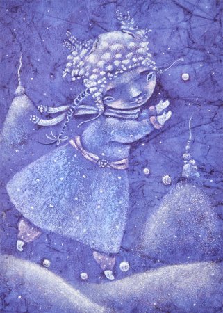 Сказочные иллюстрации пастелью