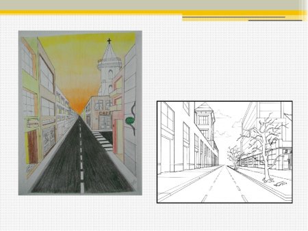 Линейная перспектива глубокого пространства пленэр