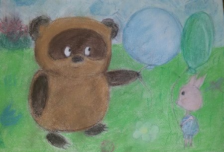 Рисунок любимого мультфильма