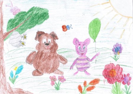 Рисование мой любимый мультфильм