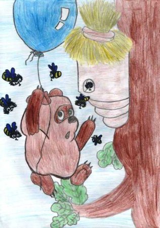 Любимые сказочные герои рисование