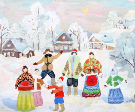 Детям о Масленице