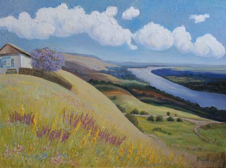 Казачий край рисунки детей