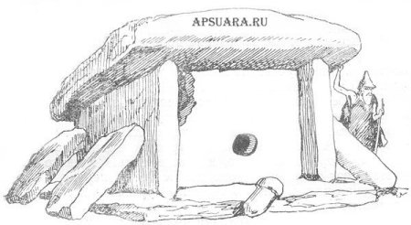 Менгир дольмен рисунок