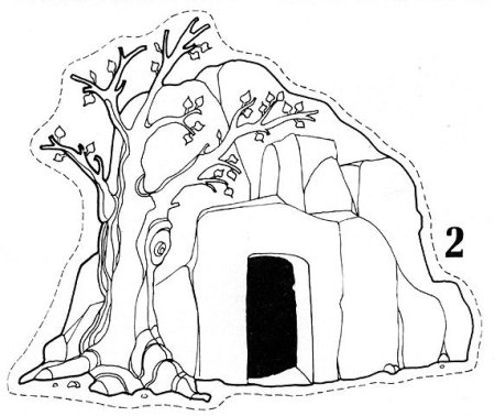 Пещера карандашом