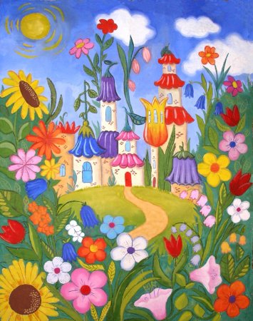 Незнайка в цветочном городе