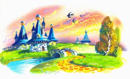 Домики Жевунов волшебник изумрудного