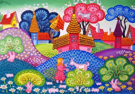 Венгерский художник Ласло Кодай