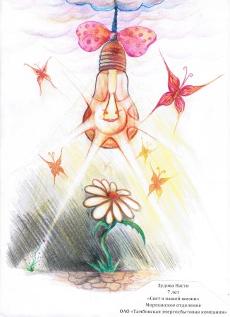 Рисунок на тему энергия