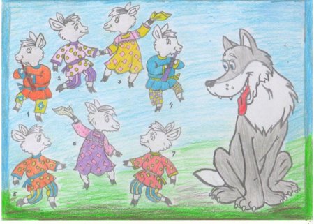 Волк из семеро козлят