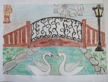 Рисунок на тему мой родной край