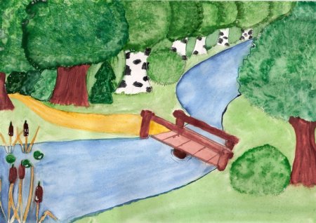 Пейзаж родного края