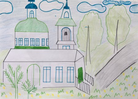 Рисунок на тему природа