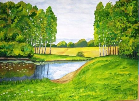 Природа Башкортостана рисунки