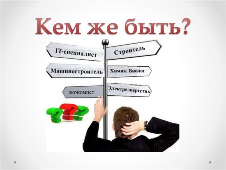 Выбор профессии