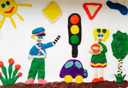 Поделки на тему ПДД