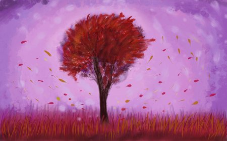 Осень в пейнте