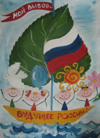 Будущее России плакат