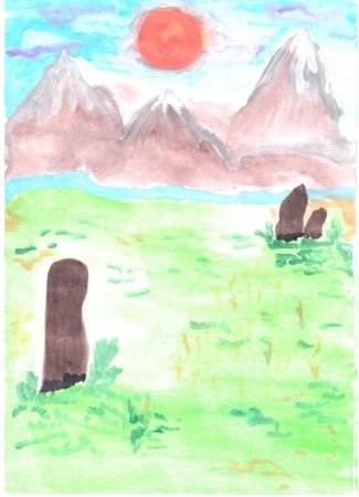 Хакасия рисунки детей