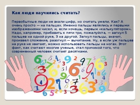 Нас окружают цифры