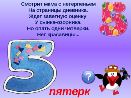 Рисунок на тему цифры