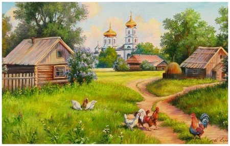 Деревенский пейзаж