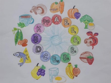 Здоровое питание рисунок