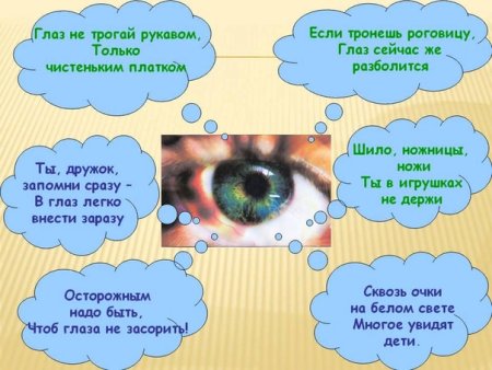 Памятка берегите зрение