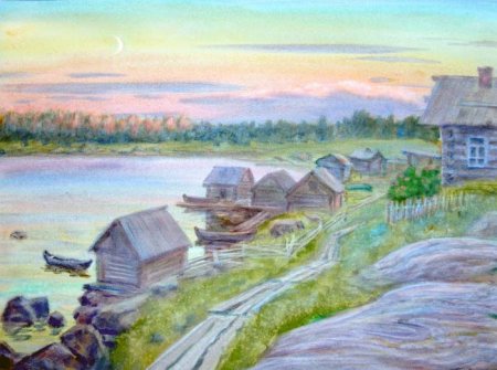 Рыбацкая деревня Ломоносова