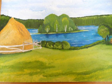 Рисунок на тему природа