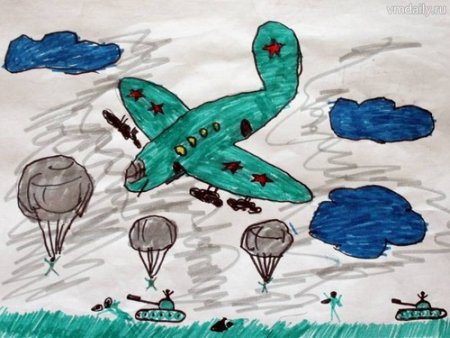 Рисунок на тему ВВС