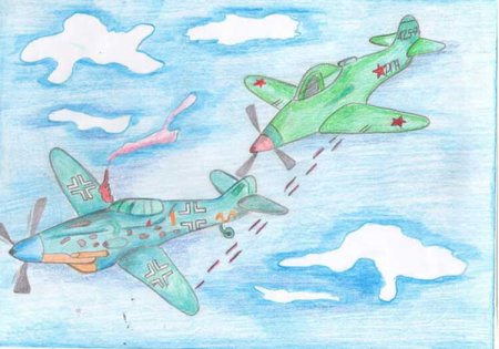 Рисунок на 23 февраля